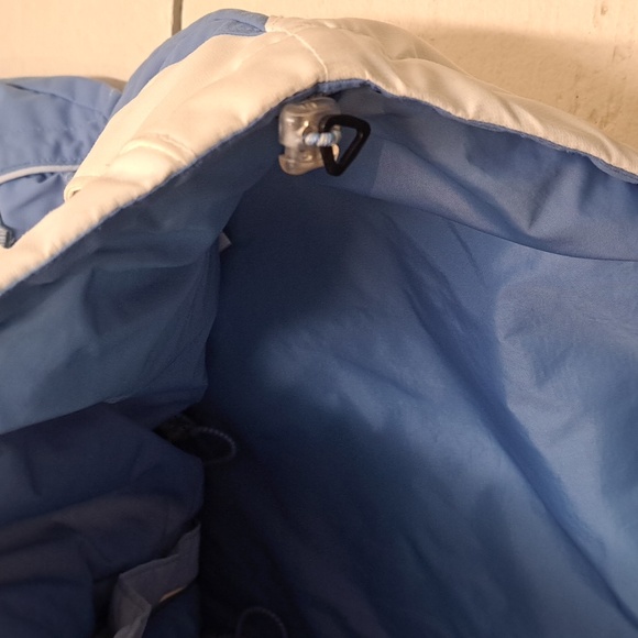 Columbia Women's Winter Coat White and Blue Jacket Size Large. - Picture 11 of 12